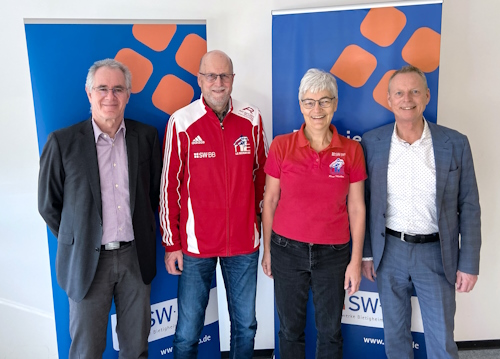 Pressebild Sponsoring Stadtwerke Bietigheim-Bissingen - LG Neckar-Enz